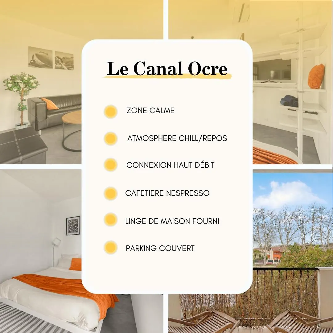 Διαμέρισμα Le Canal Ocre - Netflix - Parking Couvert Τουλούζη Γαλλία